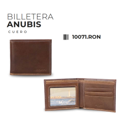 Billetera De Cuero Anubis