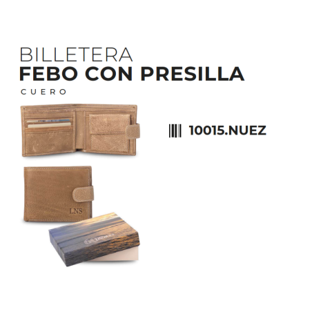 Billetera Febo Con Presilla