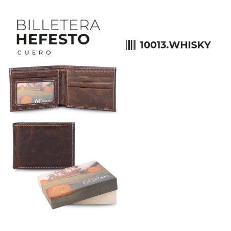 Billetera de Cuero Hefesto