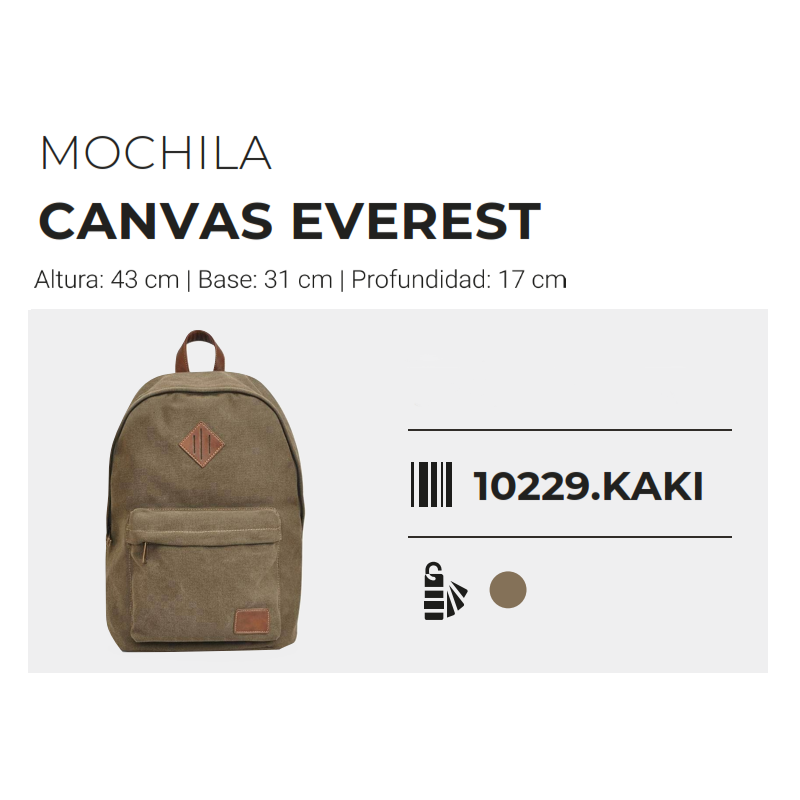 Mochila Canvas Everest