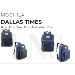 Mochila Dallas Times