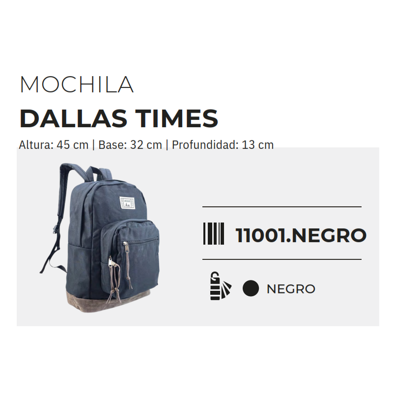 Mochila Dallas Times