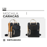 MOCHILA CARACAS - CUARZO LAUREL NEGRO