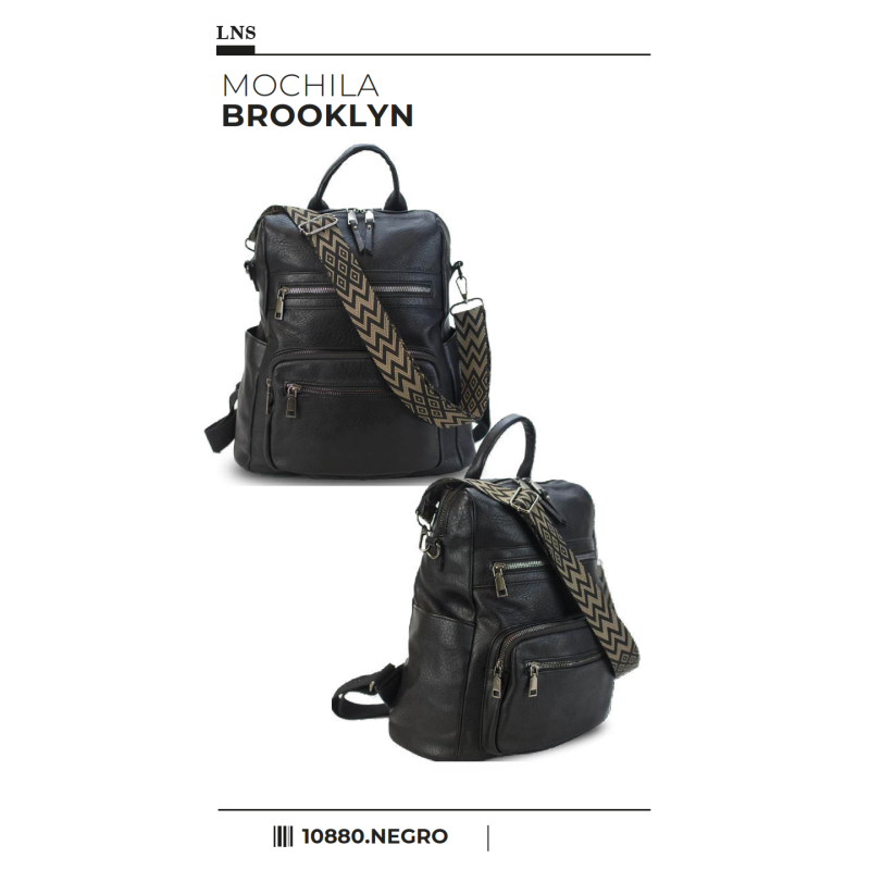 Mochila Brooklin Negra